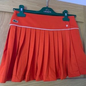 Lacoste Pleated Tennis Skirt